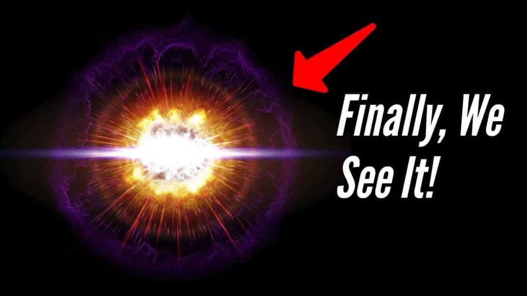 Giant Red Star Explode Into A Supernova